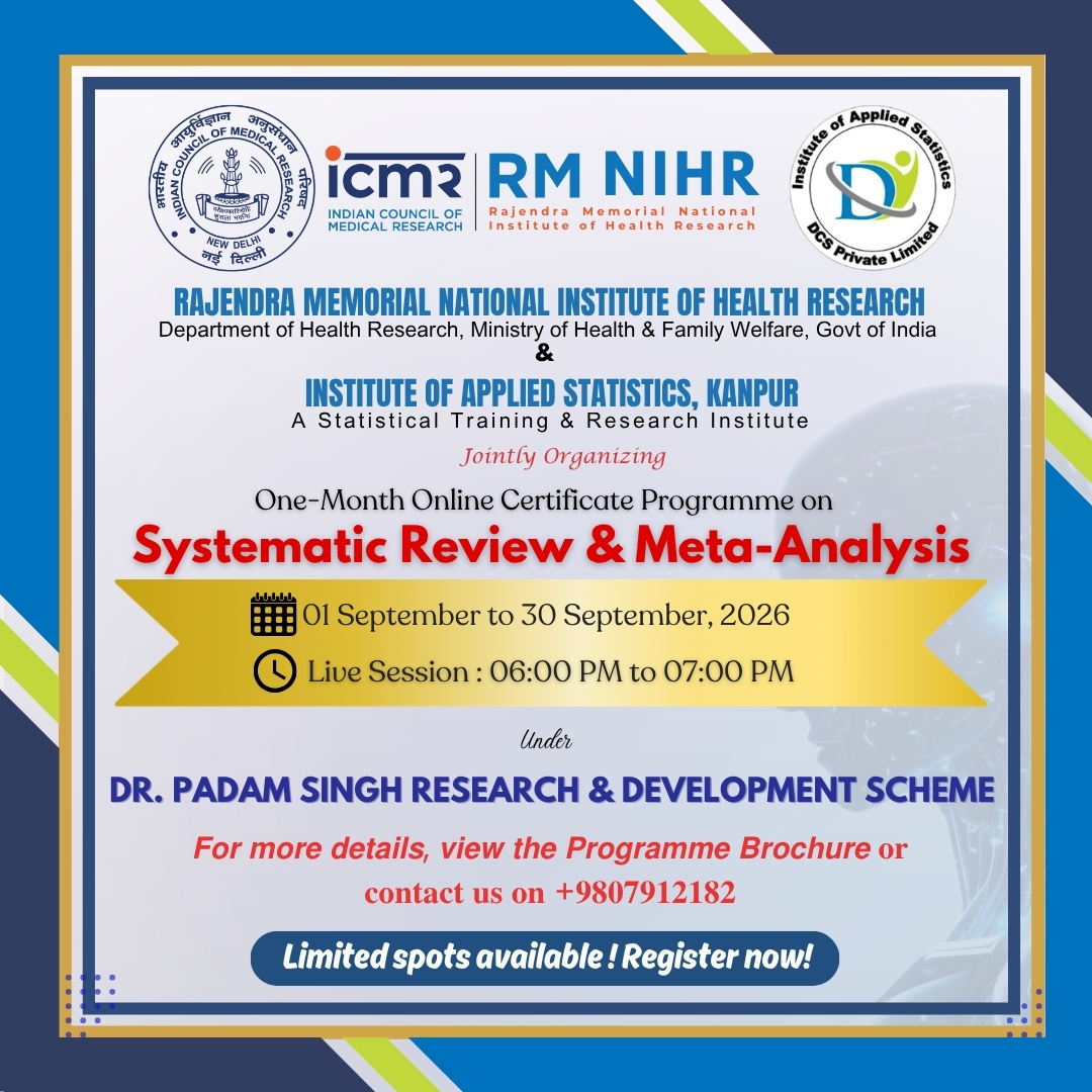 Current & Upcoming Programmes - Institute of Applied Statistics